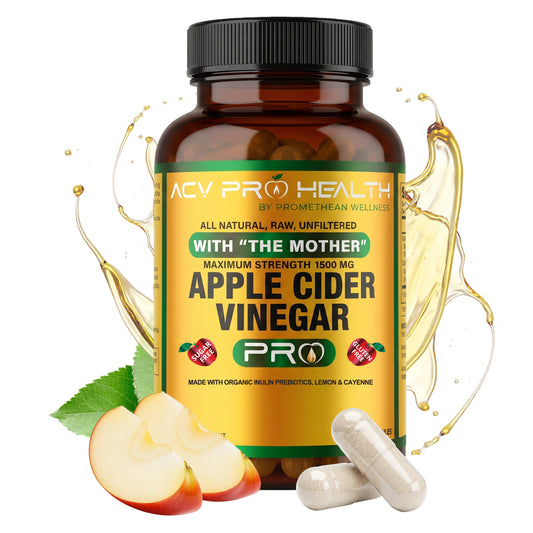 (90ct Capsules) Organic Apple Cider Vinegar PRO Complex Capsules